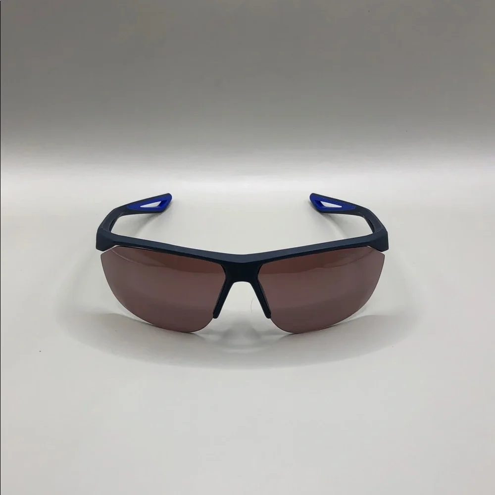 Nike TAILWIND E EV0946 404 Black/Blue Brown Lens Sunglasses Italy Sports Cycling